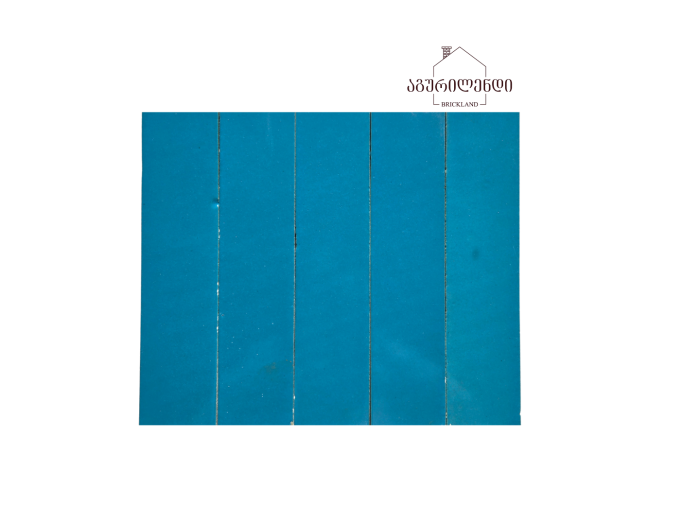 Handmade glazed bricks